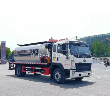 Sinotruk Howo 4x2 6 Wheeler 8CBM 8000liters Asphalt Distributeur Camion
